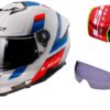 Kask LS2 FF808 Stream II Vintage White Blue Red