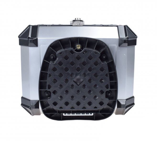 Kufer 35L 40x36x32.5 cm Adventure srebrny - obrazek 5