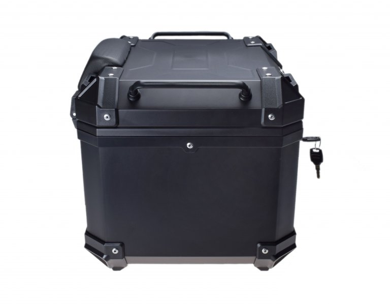 Kufer 45L 43.5x38x34 cm Adventure czarny - obrazek 6