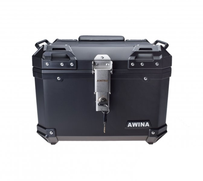 Kufer 45L 43.5x38x34 cm Adventure czarny - obrazek 7