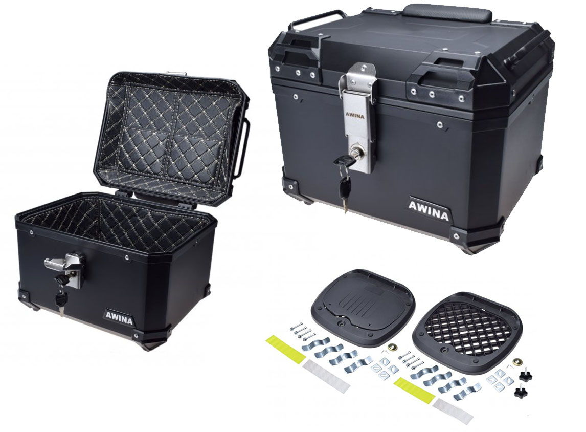 Kufer 45L 43.5x38x34 cm Adventure czarny