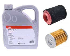 Zestaw komplet filtrów + olej QJMOTOR SFA1000 / 600